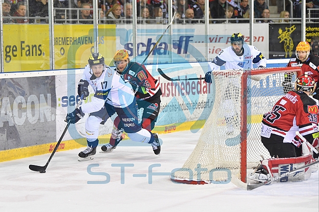 Fischtown Pinguins Bremerhaven - ERC Ingolstadt, Eishockey, DEL, Deutsche Eishockey Liga, Preplayoff, Spiel 2, 03.03.2017