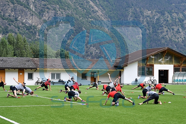 Trainingslager vor dem Vinschgau Cup, 23.08.2019