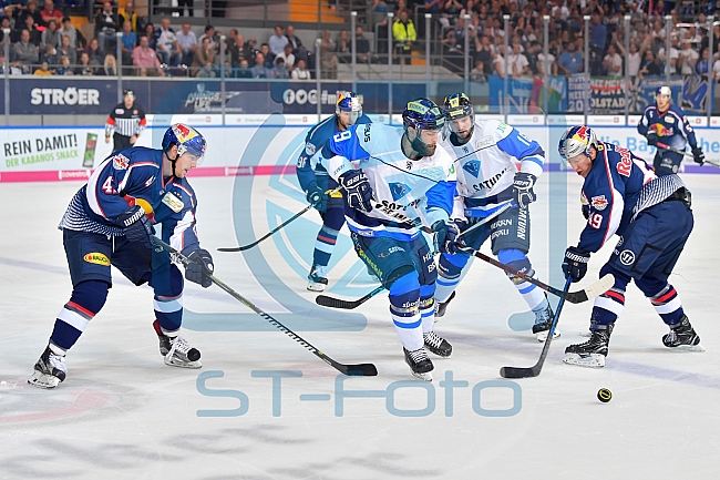 EHC Red Bull Muenchen vs ERC Ingolstadt, Eishockey, DEL, Deutsche Eishockey Liga, Spieltag 9, 07.10.2018