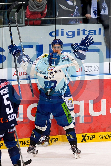 ERC Ingolstadt - Straubing Tigers, Eishockey, DEL, Deutsche Eishockey Liga, Preplayoff, Spiel 1, 09.03.2016