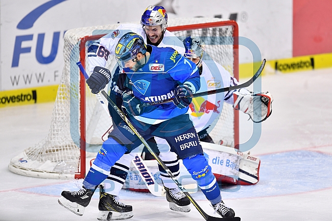 ERC Ingolstadt vs EHC Red Bull Muenchen, Eishockey, DEL, Deutsche Eishockey Liga, Spieltag 40, 07.01.2018