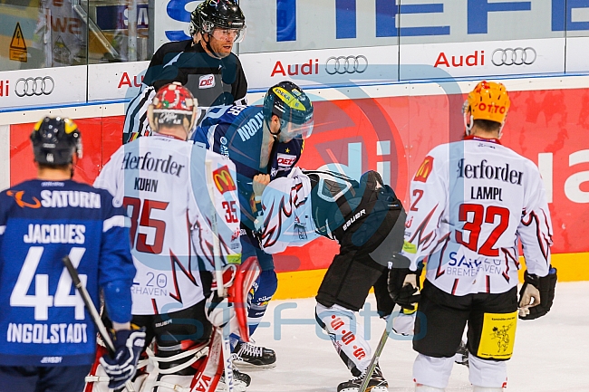 ERC Ingolstadt - Fischtown Pinguins Bremerhaven,, Eishockey, DEL, Deutsche Eishockey Liga, Preplayoff, Spiel 1, 01.03.2016