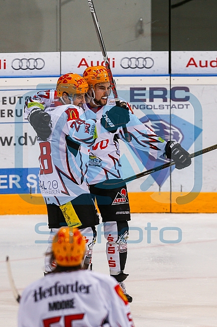 ERC Ingolstadt - Fischtown Pinguins Bremerhaven,, Eishockey, DEL, Deutsche Eishockey Liga, Preplayoff, Spiel 1, 01.03.2016