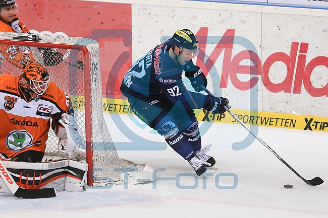 ERC Ingolstadt - Grizzlys Wolfsburg, Eishockey, DEL, Deutsche Eishockey Liga, Spieltag 12, 18.10..2015
