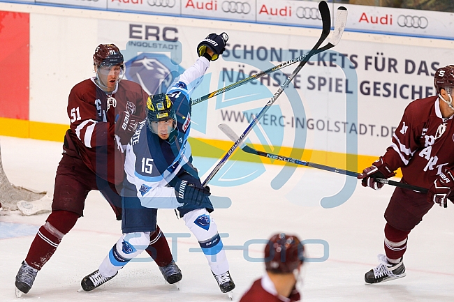 ERC Ingolstadt - Sparta Prag, Eishockey, DEL, Deutsche Eishockey Liga, Vorbereitungsspiel,  06.08.2016, Testspiel, Foto: Eibner / Oliver STRISCH