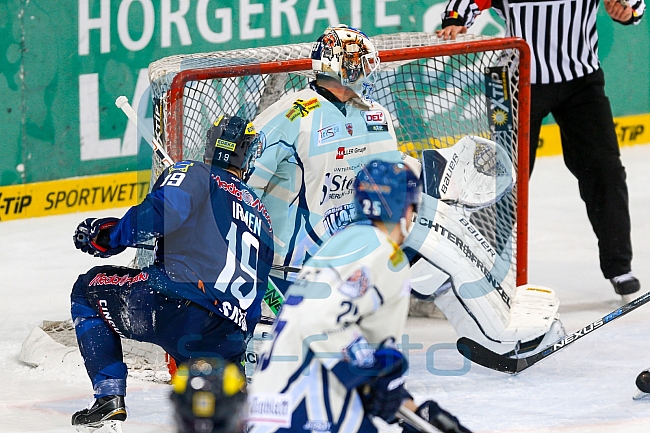 ERC Ingolstadt - Straubing Tigers, Eishockey, DEL, Deutsche Eishockey Liga, Preplayoff, Spiel 1, 09.03.2016