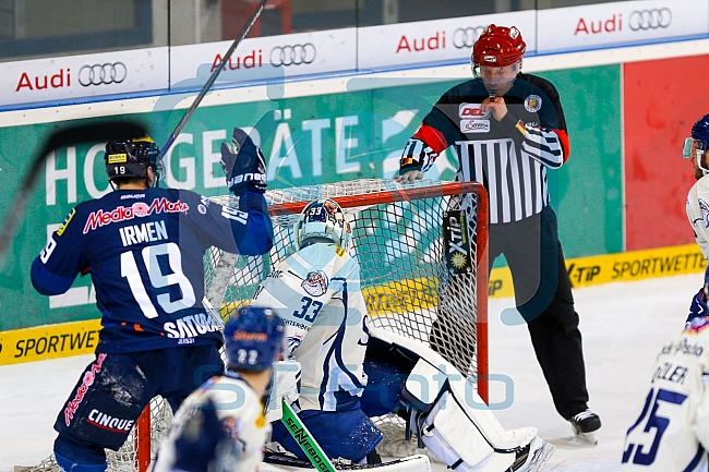 ERC Ingolstadt - Straubing Tigers, Eishockey, DEL, Deutsche Eishockey Liga, Preplayoff, Spiel 1, 09.03.2016