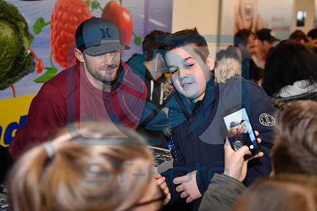 Autogrammstunde, ERC Ingolstadt, Eishockey, DEL, Deutsche Eishockey Liga, 17.02.2018