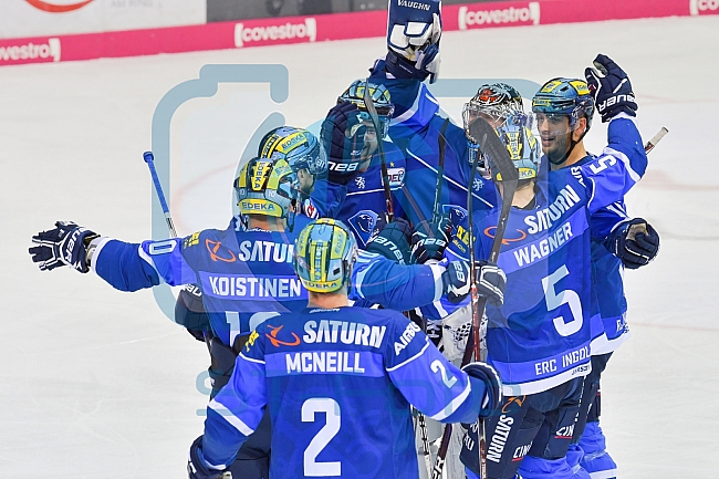 ERC Ingolstadt - Adler Mannheim, Eishockey, DEL, Deutsche Eishockey Liga, Playoffs, Viertelfinale, Spiel 3, 18.03.2018