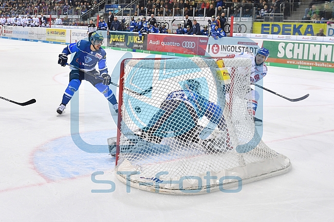 ERC Ingolstadt - Adler Mannheim, Eishockey, DEL, Deutsche Eishockey Liga, Playoffs, Viertelfinale, Spiel 5, 23.03.2018