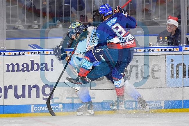 Adler Mannheim vs ERC Ingolstadt, DEL, Deutsche Eishockey Liga, Spieltag 24, 06.12.2019