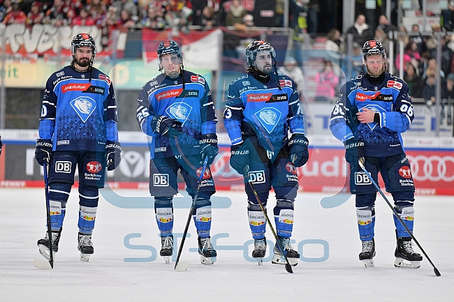 Eishockey, Herren, DEL, Saison 2023-2024, Playoffs Viertelfinale - Spiel 4, ERC Ingolstadt - Fischtown Pinguins , 24.03.2024