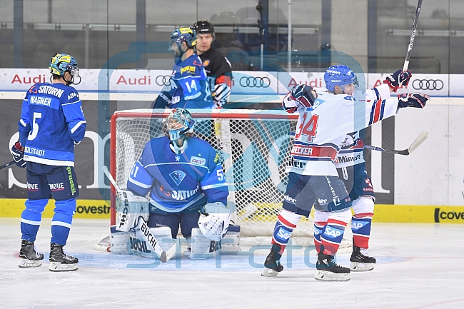 ERC Ingolstadt - Adler Mannheim, Eishockey, DEL, Deutsche Eishockey Liga, Playoffs, Viertelfinale, Spiel 5, 23.03.2018