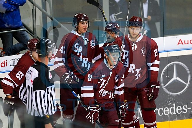 ERC Ingolstadt - Sparta Prag, Eishockey, DEL, Deutsche Eishockey Liga, Vorbereitungsspiel,  06.08.2016, Testspiel, Foto: Eibner / Oliver STRISCH