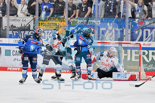 Eishockey, Herren, DEL, Saison 2023-2024, Playoffs Viertelfinale - Spiel 4, ERC Ingolstadt - Fischtown Pinguins , 24.03.2024