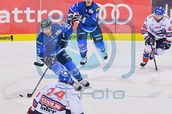 ERC Ingolstadt - Adler Mannheim, Eishockey, DEL, Deutsche Eishockey Liga, Playoffs, Viertelfinale, Spiel 5, 23.03.2018