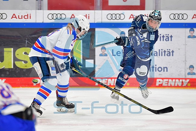 Eishockey, Frauen, DFEL, Playoffs Halbfinale Spiel 2, Saison 2021-2022, ERC Ingolstadt - ESC Planegg-Würmtal, 27.02.2022