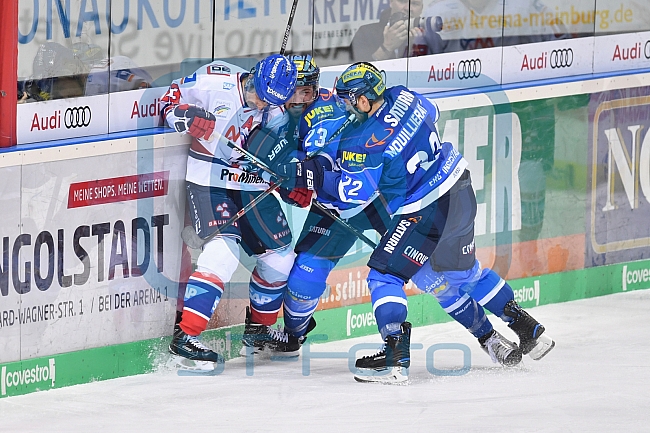 ERC Ingolstadt vs Adler Mannheim, Eishockey, DEL, Deutsche Eishockey Liga, Playoffs, Spiel 3, 18.03.2018