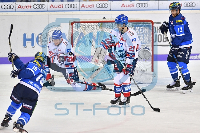 ERC Ingolstadt vs Adler Mannheim, Eishockey, DEL, Deutsche Eishockey Liga, Playoffs, Spiel 3, 18.03.2018