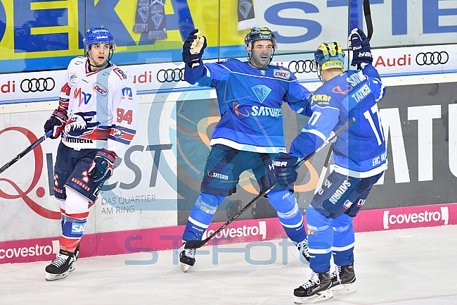 ERC Ingolstadt vs Adler Mannheim, Eishockey, DEL, Deutsche Eishockey Liga, Playoffs, Spiel 3, 18.03.2018