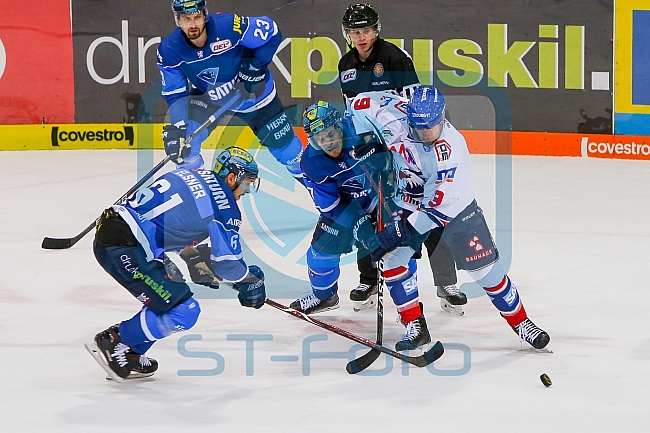 ERC Ingolstadt - Adler Mannheim, Eishockey, DEL, Deutsche Eishockey Liga, DEL, Playoffs, Viertelfinale, Spiel 1, 14.03.2018