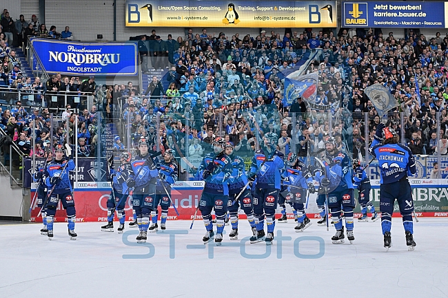 Eishockey, Herren, DEL, Saison 2023-2024, Playoffs Viertelfinale - Spiel 4, ERC Ingolstadt - Fischtown Pinguins , 24.03.2024