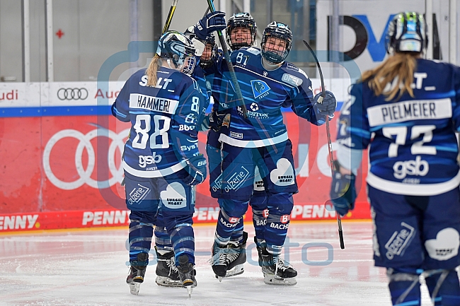 Eishockey, Frauen, DFEL, Playoffs Halbfinale Spiel 2, Saison 2021-2022, ERC Ingolstadt - ESC Planegg-Würmtal, 27.02.2022