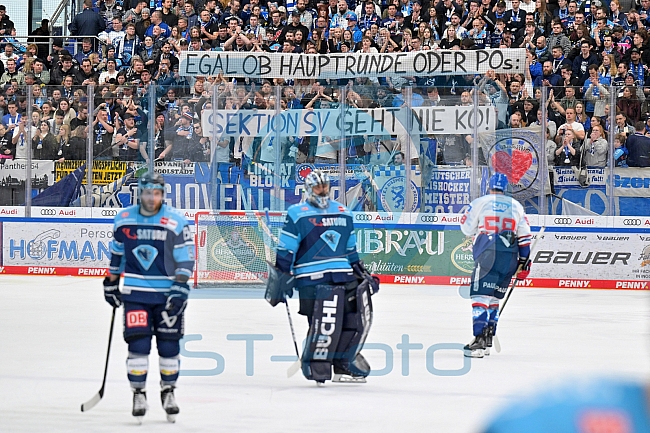 Eishockey, Herren, DEL, Saison 2022-2023, Playoff-Halbfinale - Spiel 5, ERC Ingolstadt - Adler Mannheim, 08.04.2023