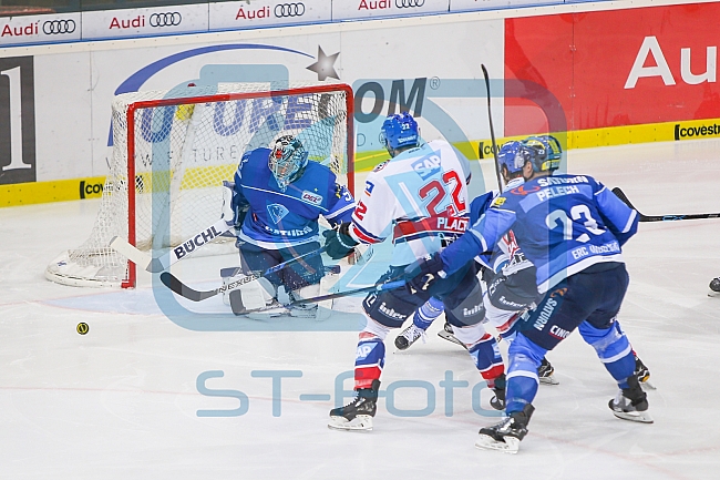 ERC Ingolstadt - Adler Mannheim, Eishockey, DEL, Deutsche Eishockey Liga, DEL, Playoffs, Viertelfinale, Spiel 1, 14.03.2018