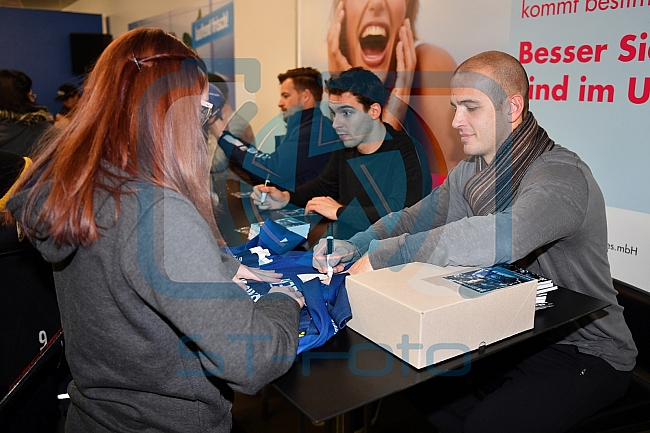 Autogrammstunde, ERC Ingolstadt, Eishockey, DEL, Deutsche Eishockey Liga, 17.02.2018