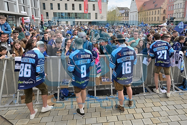 Eishockey, Herren, DEL, Saison 2022-2023, ERC Ingolstadt - Saisonabschlussfeier, 29.04.2023