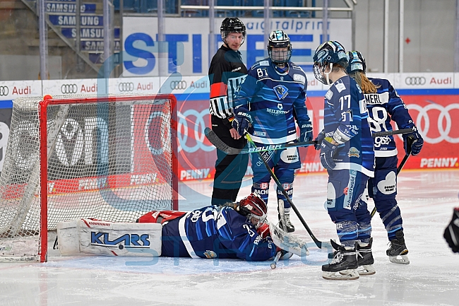 Eishockey, Frauen, DFEL, Playoffs Halbfinale Spiel 2, Saison 2021-2022, ERC Ingolstadt - ESC Planegg-Würmtal, 27.02.2022