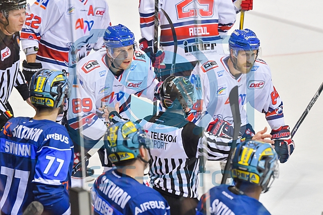 ERC Ingolstadt - Adler Mannheim, Eishockey, DEL, Deutsche Eishockey Liga, Playoffs, Viertelfinale, Spiel 5, 23.03.2018