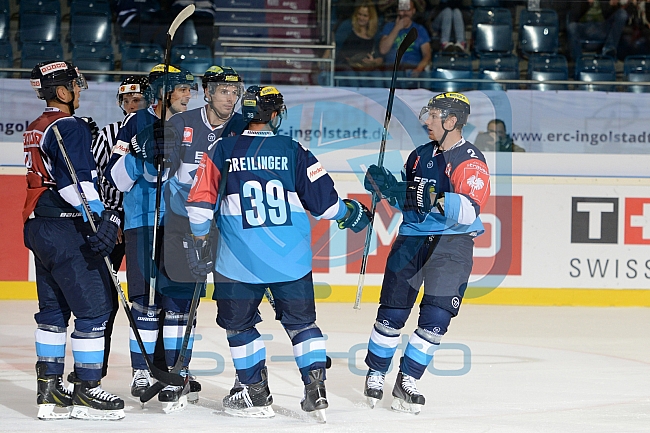 ERC Ingolstadt vs Vaxjo Lakers, Eishockey, CHL, European Champions League, 03.09.2015




