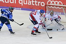 ERC Ingolstadt - Adler Mannheim, Eishockey, DEL, Deutsche Eishockey Liga, DEL, Playoffs, Viertelfinale, Spiel 1, 14.03.2018