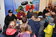 Autogrammstunde, ERC Ingolstadt, Eishockey, DEL, Deutsche Eishockey Liga, 17.02.2018