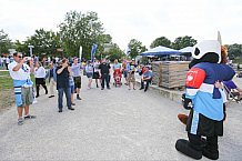 Vor dem Spiel ERC Ingolstadt gegen Braehead Clan - Champions Hockey League (CHL) fand im Klenzepark ein bayerisch-schottisches Fanfest statt