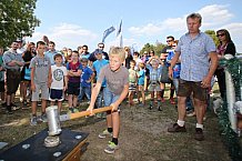 Vor dem Spiel ERC Ingolstadt gegen Braehead Clan - Champions Hockey League (CHL) fand im Klenzepark ein bayerisch-schottisches Fanfest statt