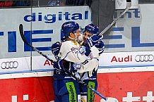 ERC Ingolstadt - Straubing Tigers, Eishockey, DEL, Deutsche Eishockey Liga, Preplayoff, Spiel 1, 09.03.2016