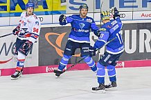 ERC Ingolstadt - Adler Mannheim, Eishockey, DEL, Deutsche Eishockey Liga, Playoffs, Viertelfinale, Spiel 3, 18.03.2018