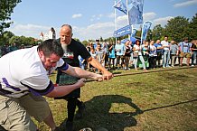 Vor dem Spiel ERC Ingolstadt gegen Braehead Clan - Champions Hockey League (CHL) fand im Klenzepark ein bayerisch-schottisches Fanfest statt