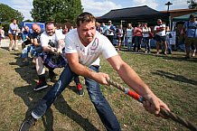 Vor dem Spiel ERC Ingolstadt gegen Braehead Clan - Champions Hockey League (CHL) fand im Klenzepark ein bayerisch-schottisches Fanfest statt