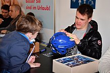 Autogrammstunde, ERC Ingolstadt, Eishockey, DEL, Deutsche Eishockey Liga, 17.02.2018