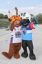 Vor dem Spiel ERC Ingolstadt gegen Braehead Clan - Champions Hockey League (CHL) fand im Klenzepark ein bayerisch-schottisches Fanfest statt