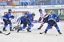 ERC Ingolstadt vs Adler Mannheim, Eishockey, DEL, Deutsche Eishockey Liga, Playoffs, Spiel 3, 18.03.2018