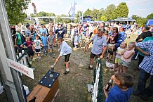 Vor dem Spiel ERC Ingolstadt gegen Braehead Clan - Champions Hockey League (CHL) fand im Klenzepark ein bayerisch-schottisches Fanfest statt