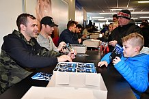 Autogrammstunde, ERC Ingolstadt, Eishockey, DEL, Deutsche Eishockey Liga, 17.02.2018